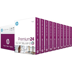 image:imageHP Printer Paper  85 x 11 Paper  Premium 24 lb  1 Ream  500 Sheets  100 Bright  Made in USA  FSC Certified  112400R5 000 Sheets