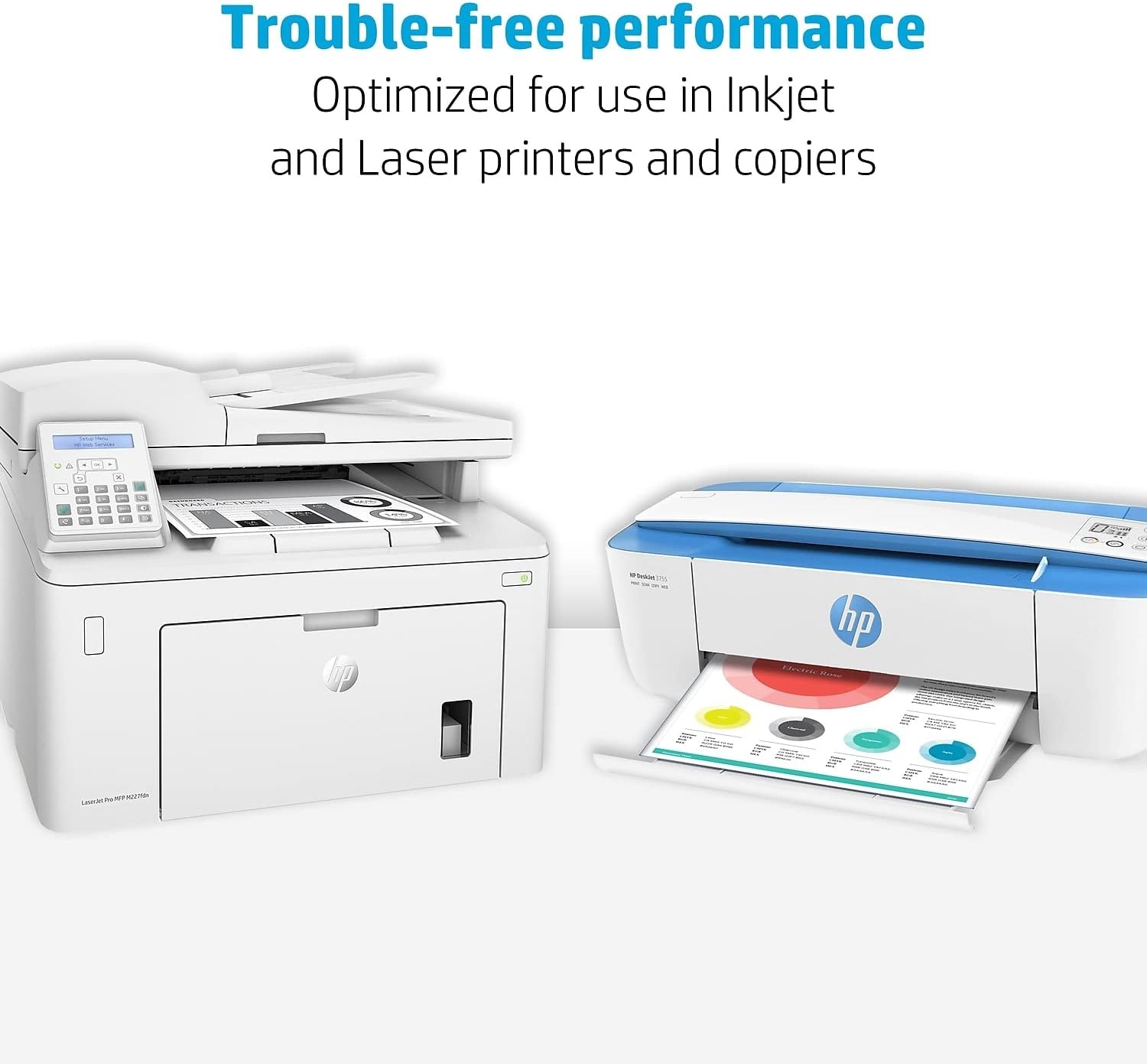 image:imageHP Printer Paper 85 x 11 Paper 30 Recycled Paper 40 Case Pallet 200000 Sheets 92 Bright Loading Dock Delivery Made in USA FSC Certified 112100P10 Ream 5000 Sheets
