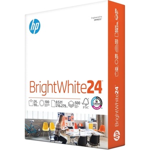 image:imageHP Papers Printer Paper 85 x 11 Paper BrightWhite 24 lb 60 Case 100 Bright Made in USA  FSC Certified 203000P Pallet 160000 Sheets1 Ream  500 Sheets