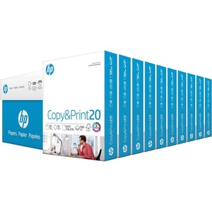 image:imageHP Papers Printer Paper 85 x 11 Paper Copy ampPrint 20 lb 80 Case Pallet  192000 Sheets 6 Pack Case  2400 Sheets FSC Certified 800350P200010P10 Pack  5000 Sheets